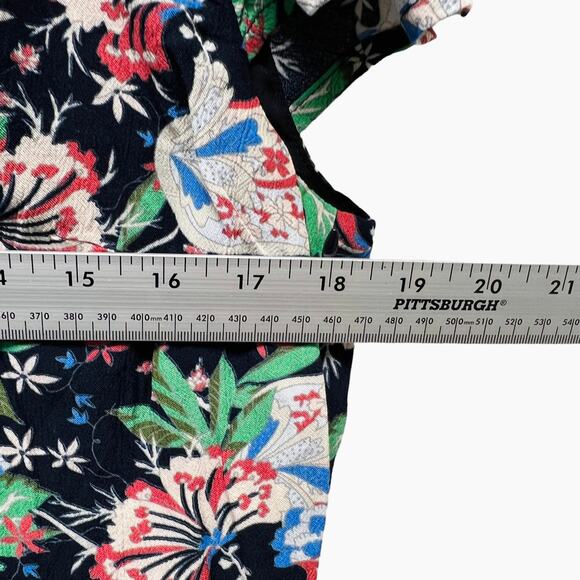 J. Crew Island Floral Button Front Dress - Picture 9 of 9